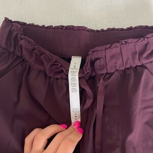 Lululemon Maroon Joggers